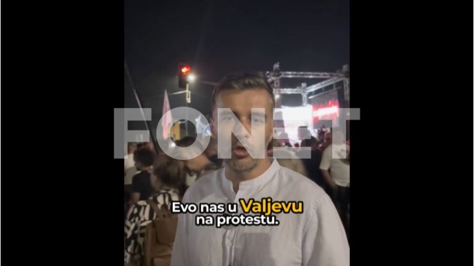 Najveći protest u Valjevu